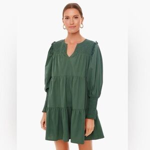 Tuckernuck Pomander Place Green Ceci Dress